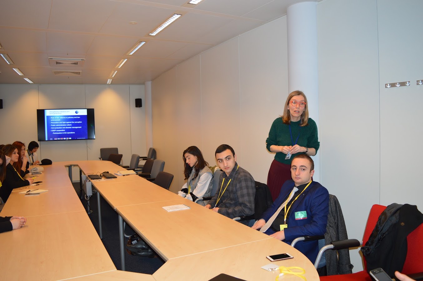 EU Officials Full of Praise of Georgian Youth geotv.ge